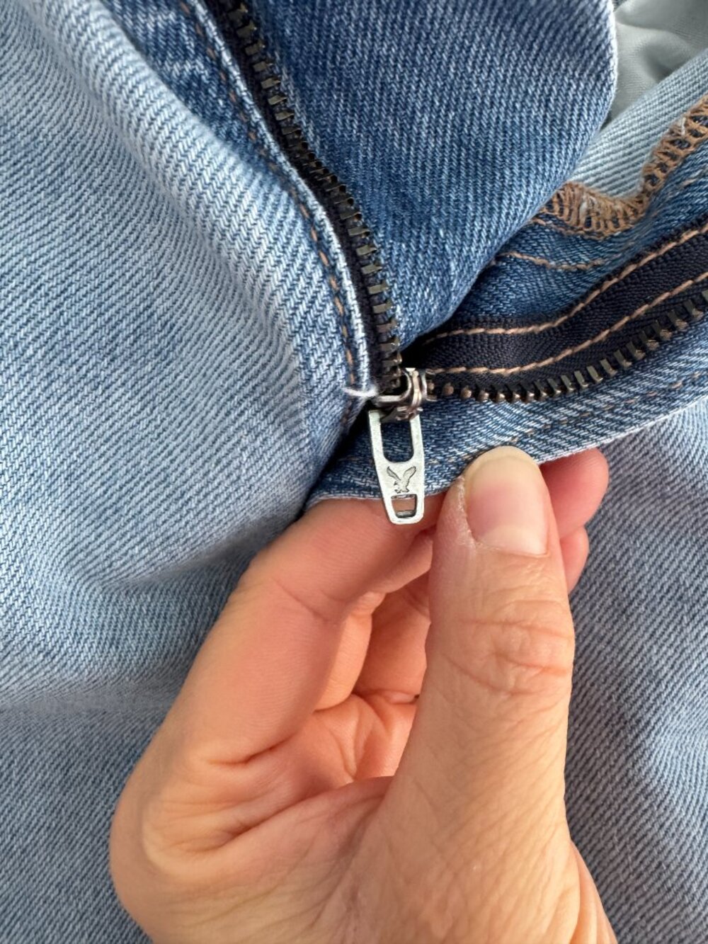 American Eagle AE Stretch Super High-Waisted Straight Jean Women size 6 Regular - Picture 12 of 16